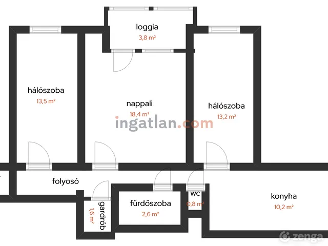 Eladó lakás Budapest XX. kerület, Pesterzsébet 72 nm