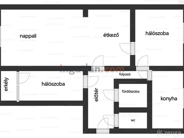 Eladó lakás Veszprém, Jutasi úti lakótelep, Stromfeld 62 nm