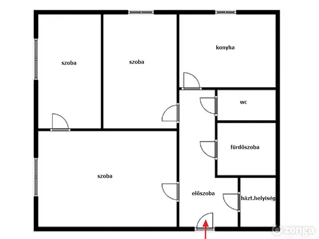 Eladó lakás Debrecen 53 nm