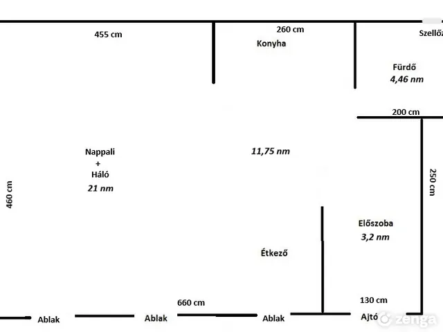 Eladó lakás Budapest III. kerület, Rómaifürdő 40 nm