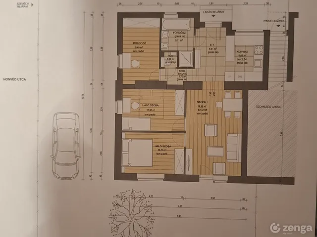 Eladó ház Budapest XVIII. kerület, Szemeretelep 90 nm