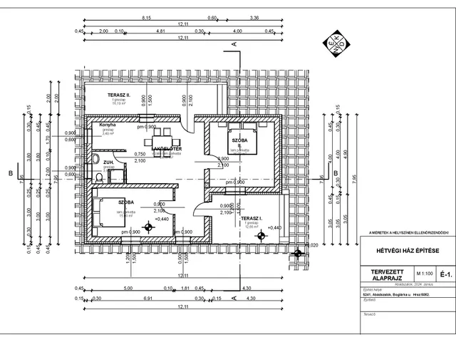 Eladó üdülő és hétvégi ház Abádszalók 63 nm