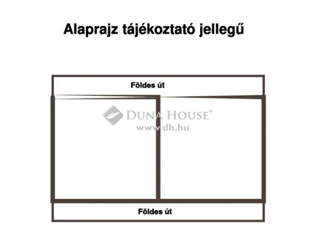Eladó telek Mány 800 nm