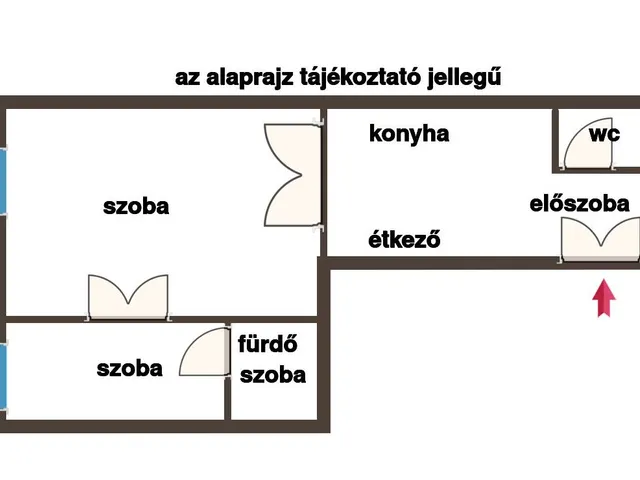 Eladó lakás Budapest V. kerület 55 nm