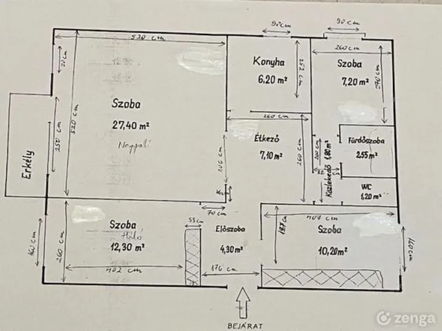Eladó lakás Budapest IX. kerület, Középső Ferencváros 80 nm