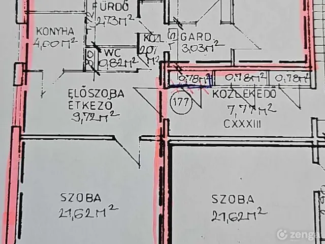 Eladó lakás Veszprém, Jutasi úti lakótelep 76 nm