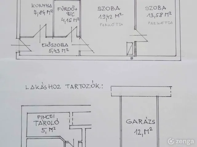 Eladó lakás Kecskemét 52 nm