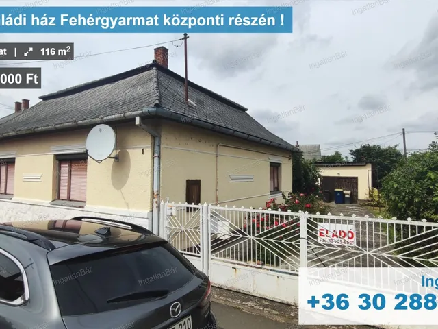 Eladó ház Fehérgyarmat 116 nm
