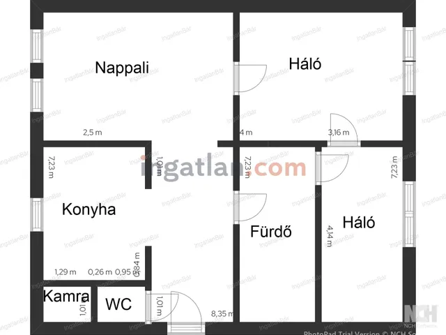 Eladó lakás Kisvárda 60 nm