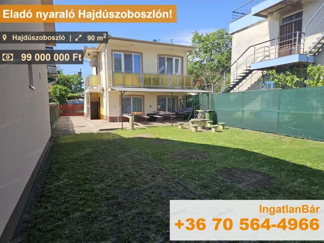 Eladó üdülő és hétvégi ház Hajdúszoboszló 90 nm