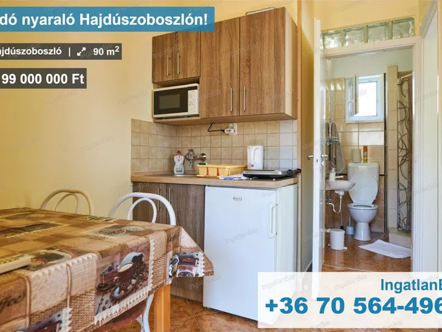 Eladó üdülő és hétvégi ház Hajdúszoboszló 90 nm