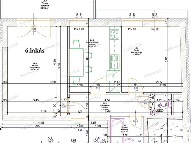Eladó lakás Nyíregyháza 61 nm
