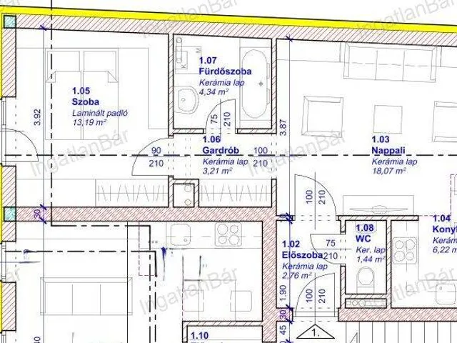 Eladó lakás Nyíregyháza 53 nm