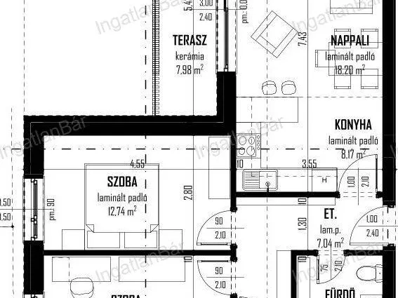 Eladó lakás Debrecen 75 nm