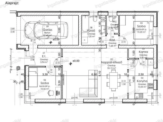 Eladó ház Nyíregyháza 100 nm