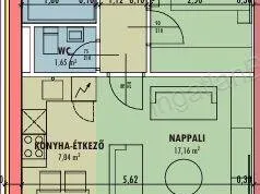 Eladó lakás Nyíregyháza 46 nm