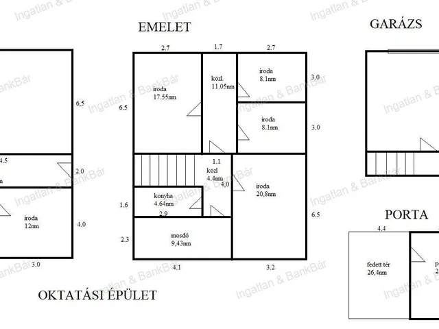 Eladó kereskedelmi és ipari ingatlan Baktalórántháza 4600 nm