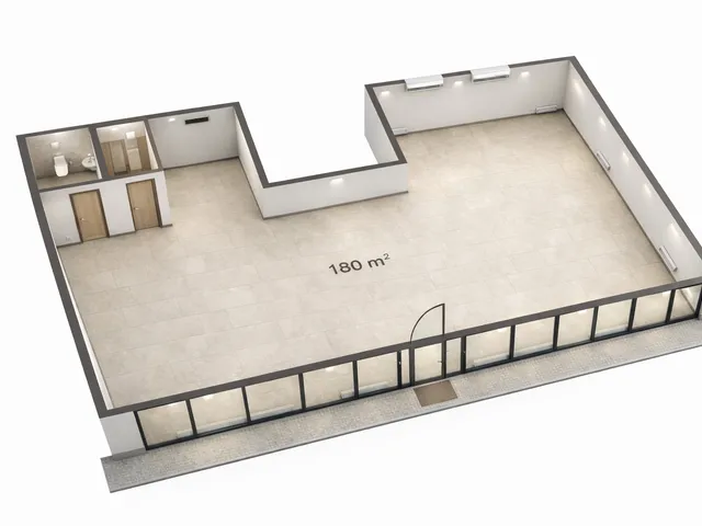 Eladó kereskedelmi és ipari ingatlan Nyíregyháza 180 nm