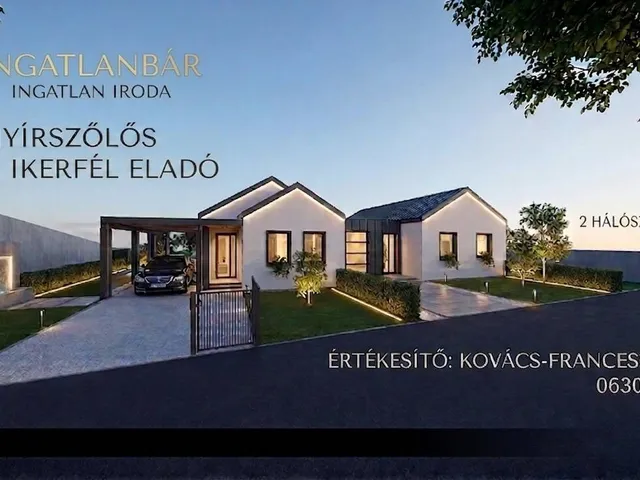 Eladó ház Nyíregyháza 75 nm
