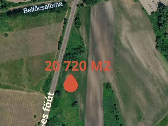 Eladó telek Kisvárda 20720 nm