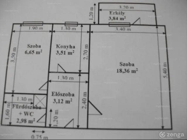 Eladó lakás Miskolc, Belváros 37 nm