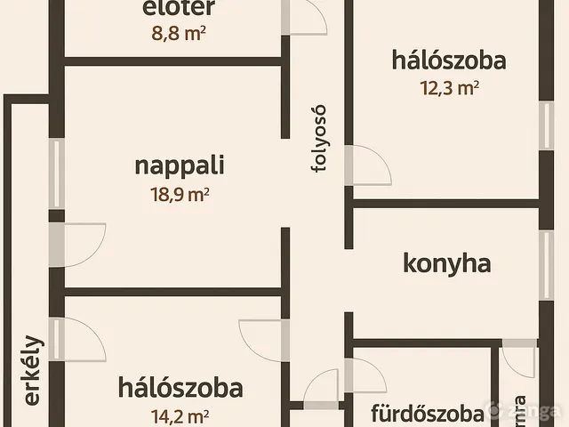 Eladó lakás Gyömrő 72 nm