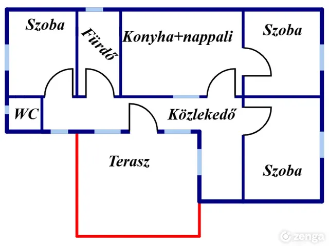 Eladó ház Nyíregyháza, Vajdabokor 95 nm