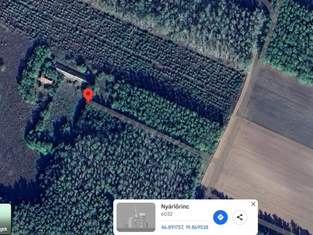 Eladó ház Nyárlőrinc 440 nm