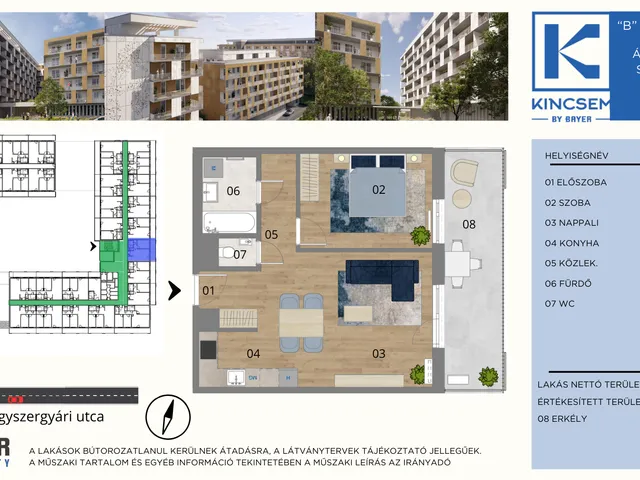 Eladó lakás Budapest X. kerület, Gyógyszergyári út 6-12. 51 nm