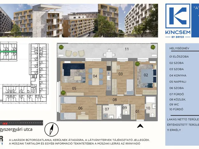 Eladó lakás Budapest X. kerület, Felsőrákos 86 nm