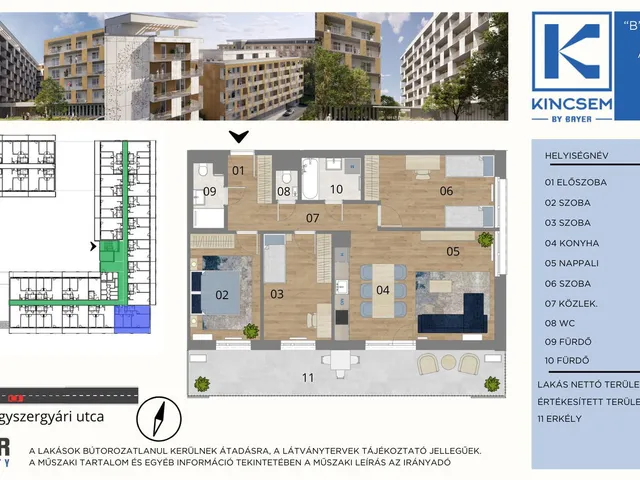 Eladó lakás Budapest X. kerület, Felsőrákos 83 nm