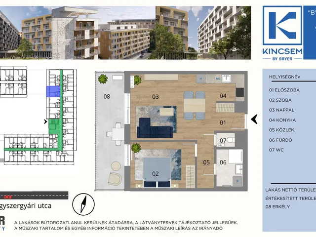 Eladó lakás Budapest X. kerület, Felsőrákos 51 nm