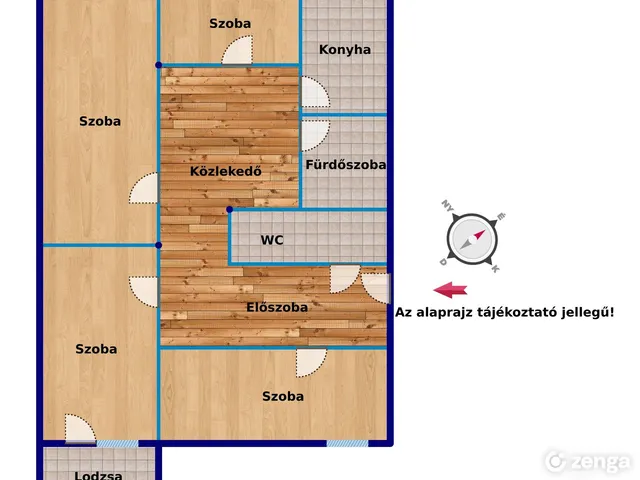 Eladó lakás Debrecen, Nagyerdő 85 nm