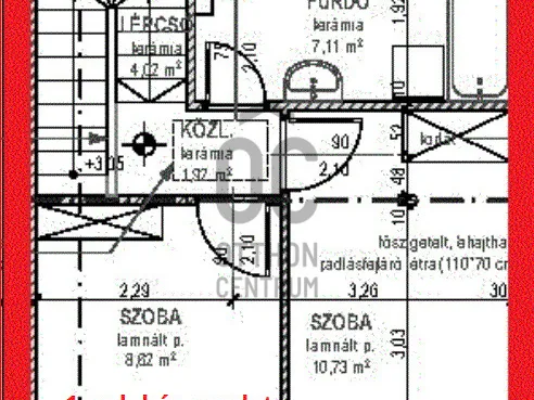 Eladó lakás Cegléd 72 nm