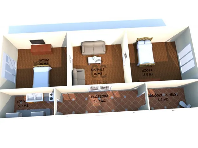 Eladó ház Törtel 77 nm