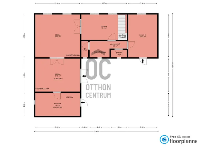 Eladó ház Nagykőrös 130 nm