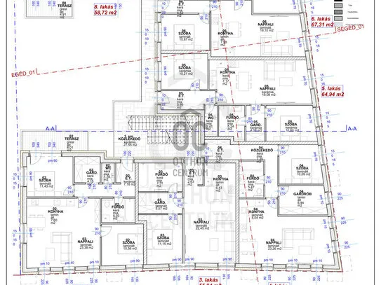 Eladó lakás Cegléd 55 nm