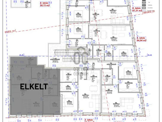 Eladó lakás Cegléd 55 nm