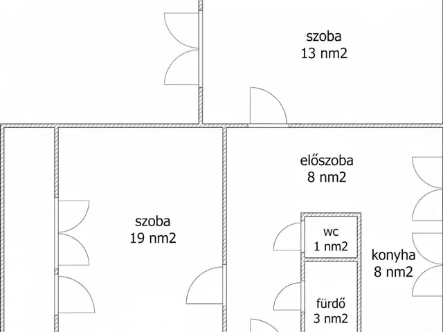 Eladó lakás Cegléd 54 nm