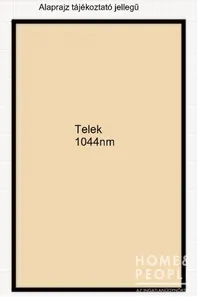 Eladó telek Üllés 1044 nm