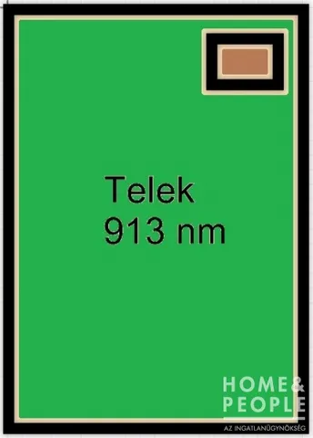 Eladó telek Szeged, Tápé 913 nm