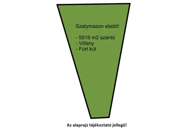 Eladó mezőgazdasági ingatlan Szatymaz 5519 nm