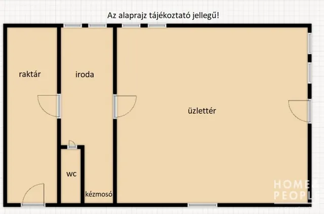 Eladó kereskedelmi és ipari ingatlan Mórahalom,  55 nm