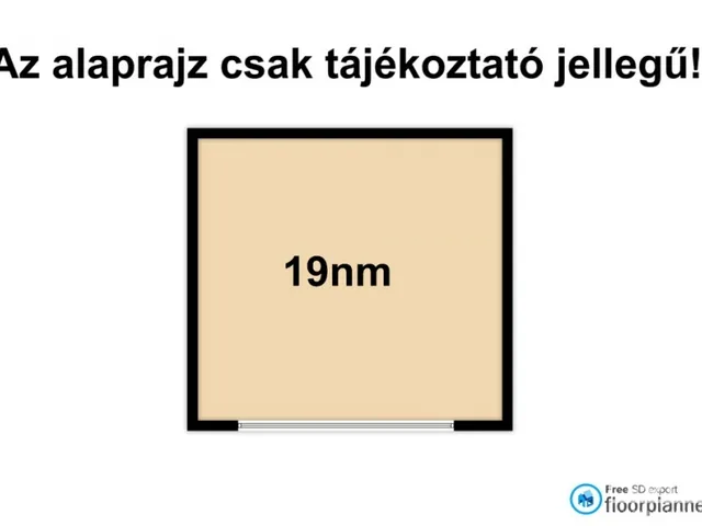 Eladó garázs Hódmezővásárhely 19 nm