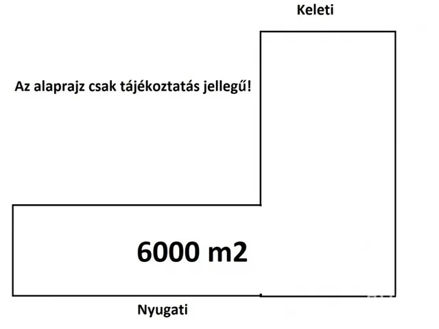 Eladó telek Szatymaz 6000 nm