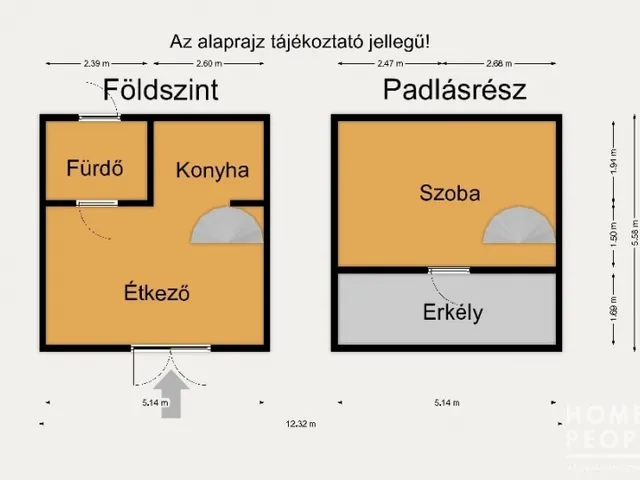 Eladó ház Szeged 48 nm