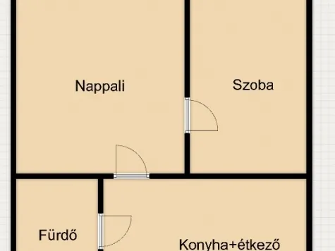 Eladó lakás Szeged, Alsóváros 41 nm