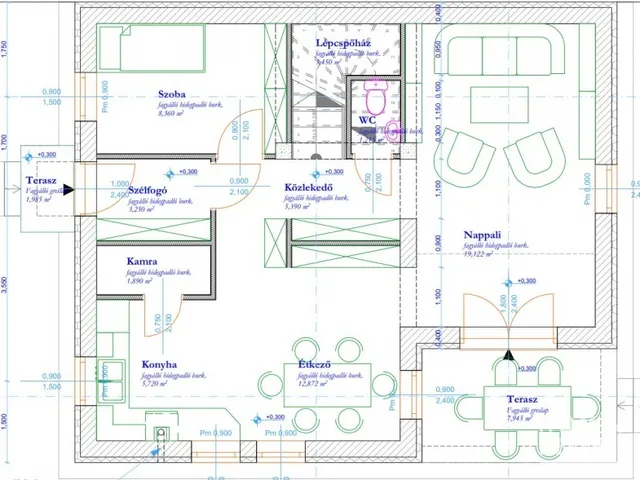 Eladó ház Tiszasziget 112 nm