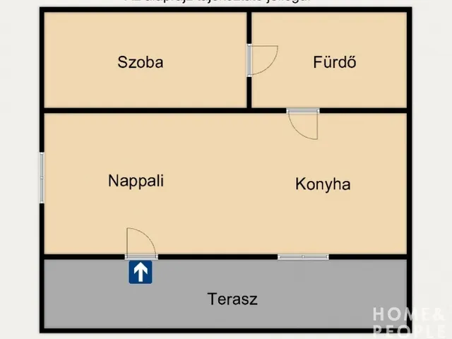 Eladó ház Tiszasziget 56 nm