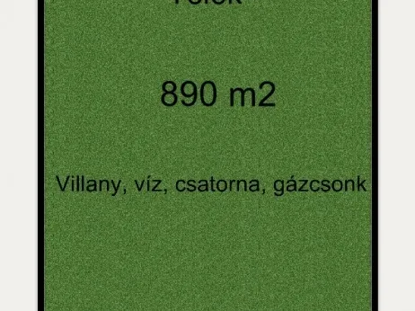 Eladó telek Maroslele 890 nm